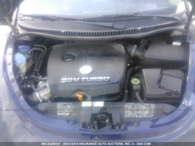 3VWDD21C52M415726 - 2002 VOLKSWAGEN NEW BEETLE GLX 蓝色 照片 10