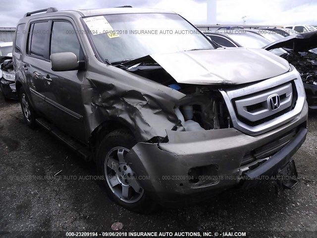 5FNYF4H89AB030619 - 2010 HONDA PILOT TOURING GOLD photo 6