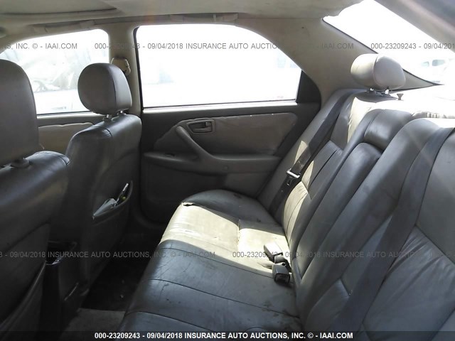 JT2BF28K2W0092822 - 1998 TOYOTA CAMRY LE/XLE Կապույտ լուսանկար 8