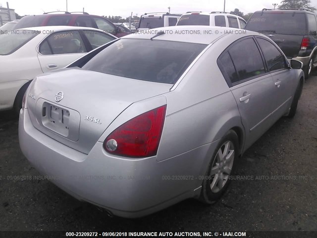 1N4BA41E55C822876 - 2005 NISSAN MAXIMA SE/SL GRAY photo 4