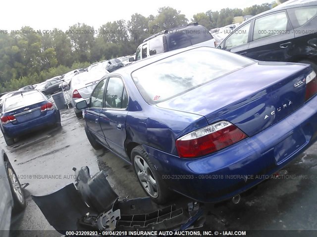 19UUA56982A010405 - 2002 ACURA 3.2TL TYPE-S BLUE photo 3