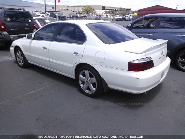 19UUA56853A044438 - 2003 ACURA 3.2TL TYPE-S WHITE photo 3