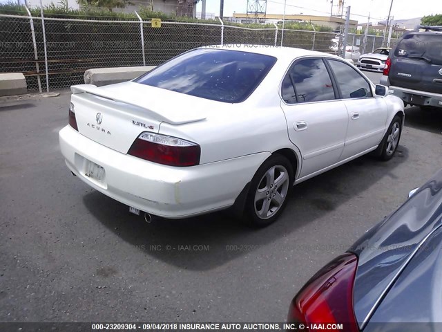 19UUA56853A044438 - 2003 ACURA 3.2TL TYPE-S WHITE photo 4