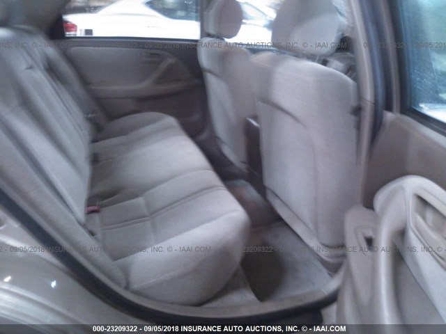 4T1BG22K61U109986 - 2001 TOYOTA CAMRY CE/LE/XLE 棕色 照片 8