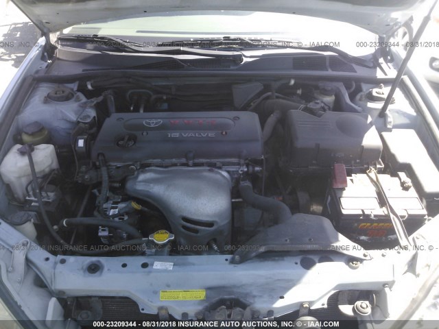 4T1BE32K25U968171 - 2005 TOYOTA CAMRY LE/XLE/SE Mavi foto 10