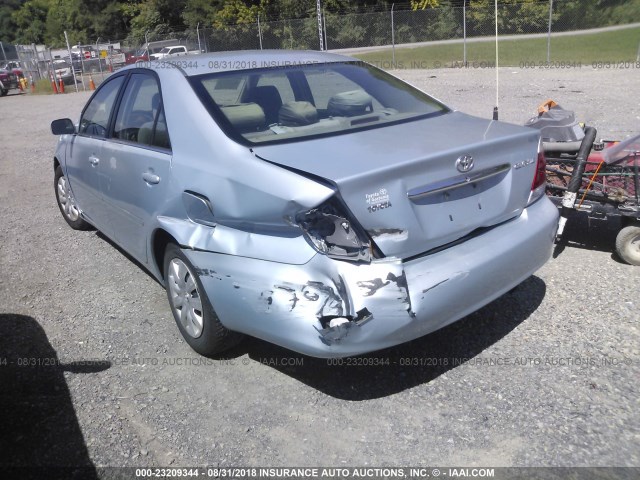 4T1BE32K25U968171 - 2005 TOYOTA CAMRY LE/XLE/SE Mavi foto 3