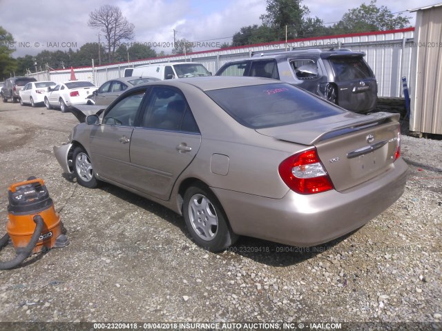 4T1BF30K92U012942 - 2002 TOYOTA CAMRY LE/XLE/SE 棕色 照片 3