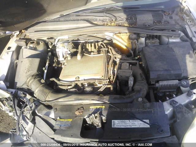 1G1ZT52874F238762 - 2004 CHEVROLET MALIBU LS Gümüş foto 10