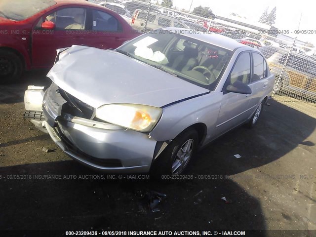 1G1ZT52874F238762 - 2004 CHEVROLET MALIBU LS Gümüş foto 2