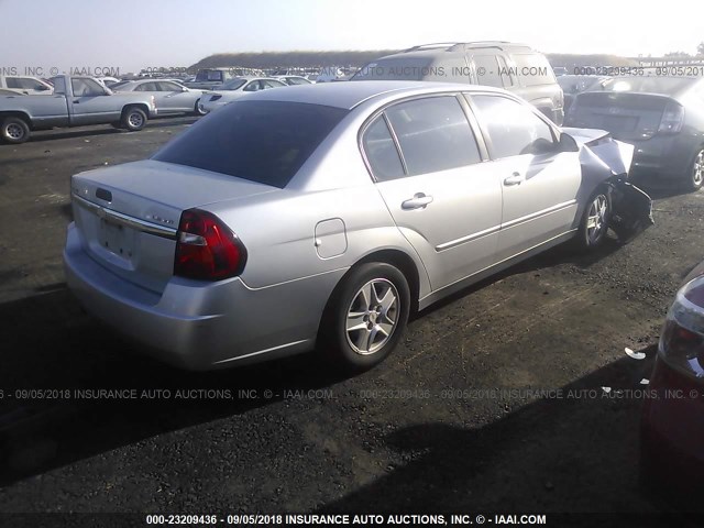 1G1ZT52874F238762 - 2004 CHEVROLET MALIBU LS Gümüş foto 4
