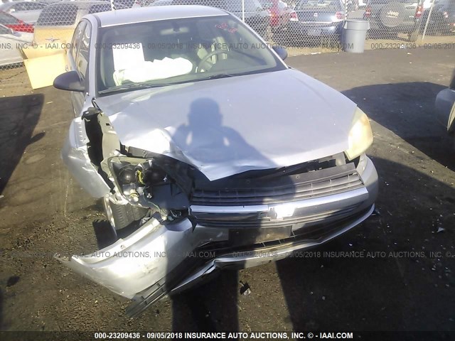 1G1ZT52874F238762 - 2004 CHEVROLET MALIBU LS Gümüş foto 6