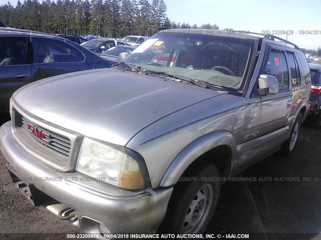 1GKDT13W2Y2139551 - 2000 GMC JIMMY / ENVOY  BEIGE photo 2