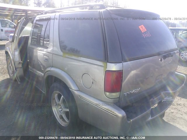 1GKDT13W2Y2139551 - 2000 GMC JIMMY / ENVOY  BEIGE photo 3