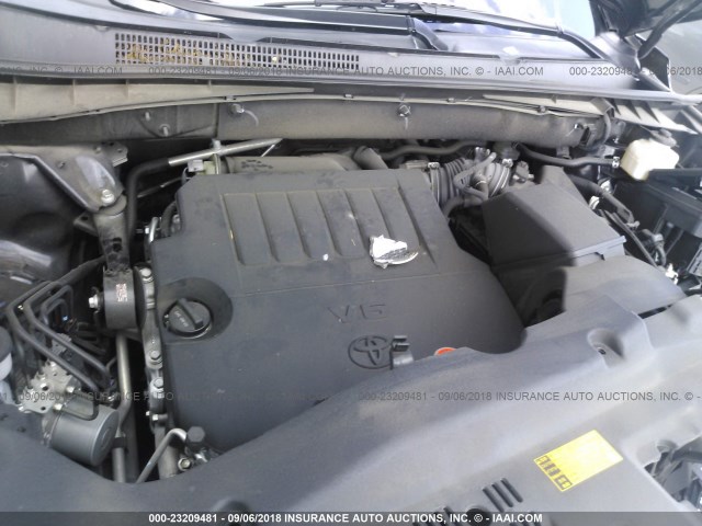 5TDKKRFH7GS152692 - 2016 TOYOTA HIGHLANDER XLE Noir photo 10