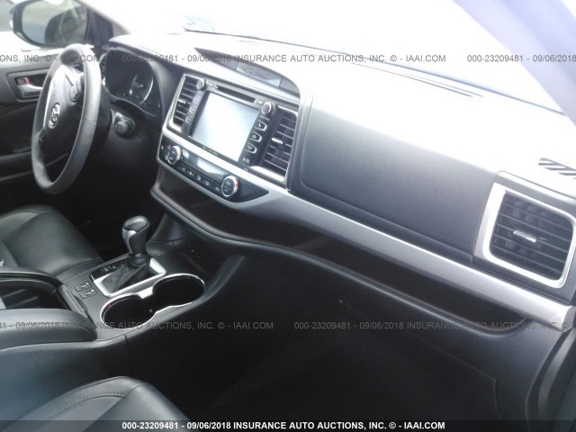 5TDKKRFH7GS152692 - 2016 TOYOTA HIGHLANDER XLE Noir photo 5