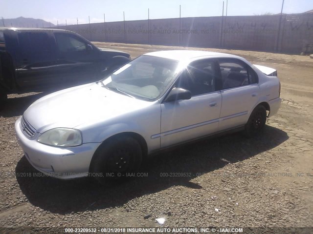 2HGEJ6619YH551865 - 2000 HONDA CIVIC SE SILVER photo 2