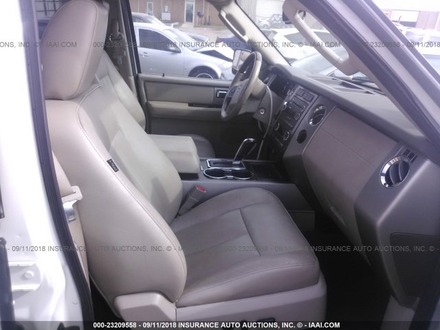 1FMFU19539EA78660 - 2009 FORD EXPEDITION LIMITED WHITE photo 5