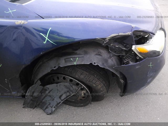 4T4BE46K18R027689 - 2008 TOYOTA CAMRY CE/LE/XLE/SE BLUE photo 6