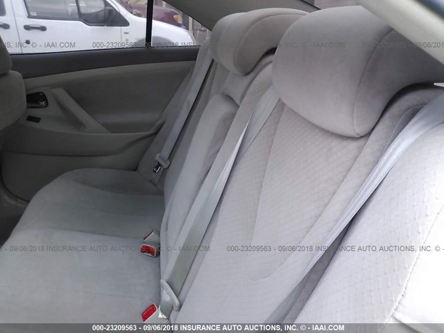 4T4BE46K18R027689 - 2008 TOYOTA CAMRY CE/LE/XLE/SE BLUE photo 8