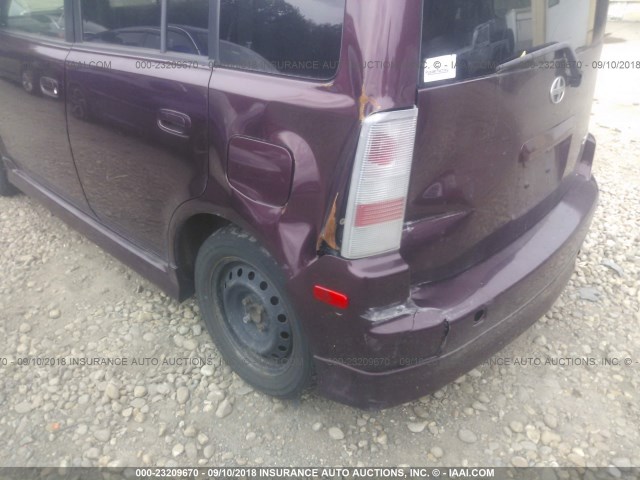 JTLKT334950219700 - 2005 TOYOTA SCION XB Lila Foto 6