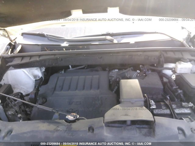 5TDJKRFH2GS240111 - 2016 TOYOTA HIGHLANDER XLE თეთრი ფოტო 10