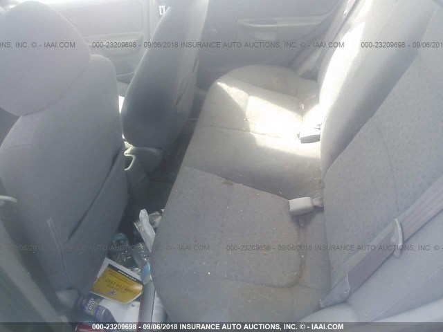 KNADC125X46336519 - 2004 KIA RIO GRAY photo 8