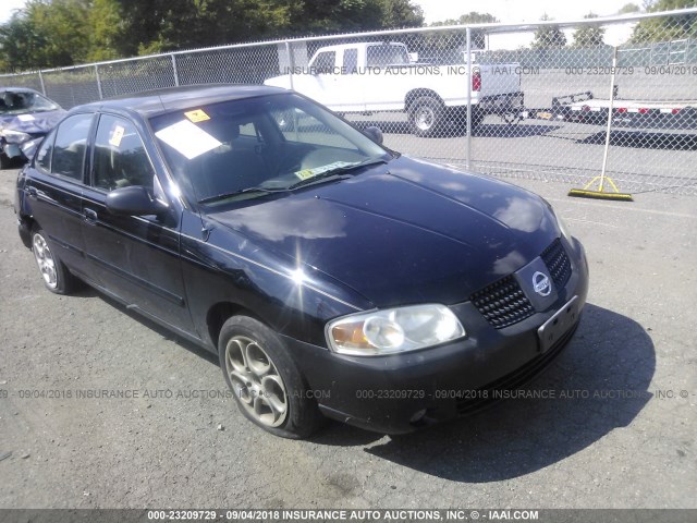 3N1CB51D96L639837 - 2006 NISSAN SENTRA 1.8/1.8S BLACK photo 1