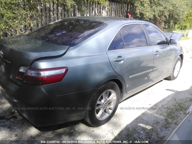 JTNBE46K673070388 - 2007 TOYOTA CAMRY NEW GENERAT CE/LE/XLE/SE Light Blue photo 4