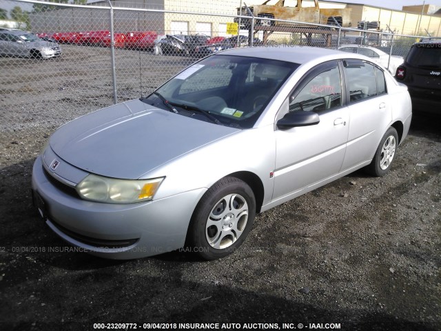 1G8AJ52F53Z207056 - 2003 SATURN ION LEVEL 2 银色 照片 2