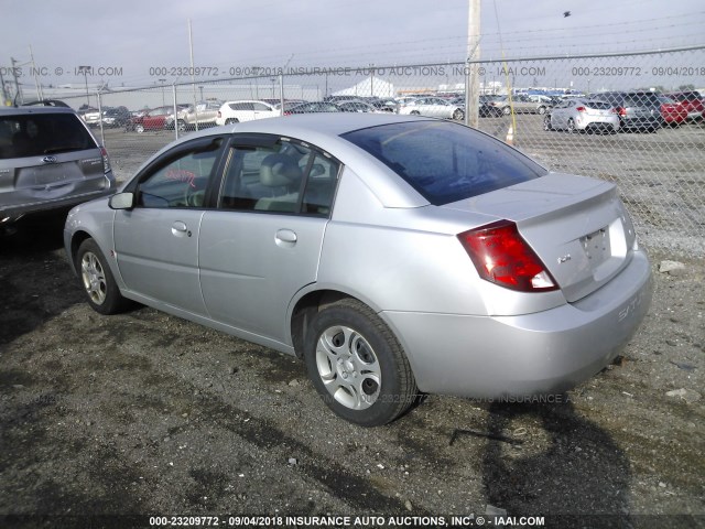 1G8AJ52F53Z207056 - 2003 SATURN ION LEVEL 2 银色 照片 3