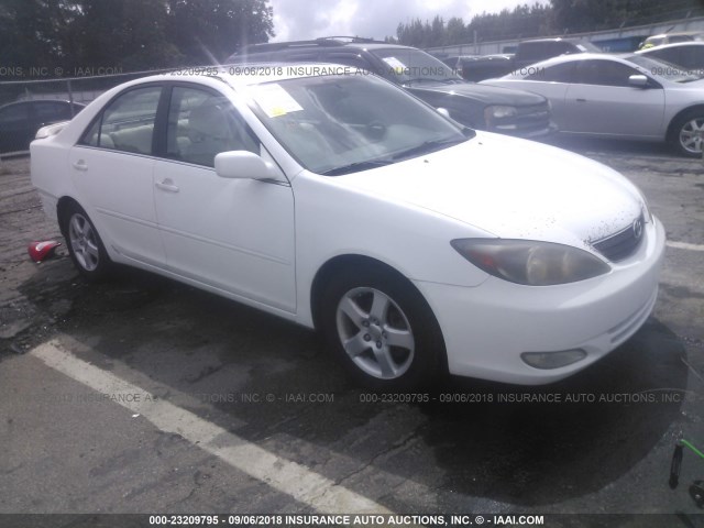 4T1BF32K32U018927 - 2002 TOYOTA CAMRY LE/XLE/SE Ақ фото 1