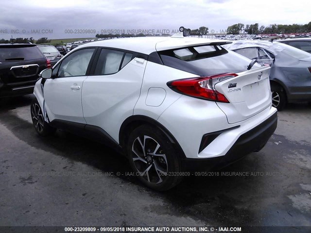 NMTKHMBX7JR041158 - 2018 TOYOTA C-HR XLE/XLE PREMIUM WHITE photo 3