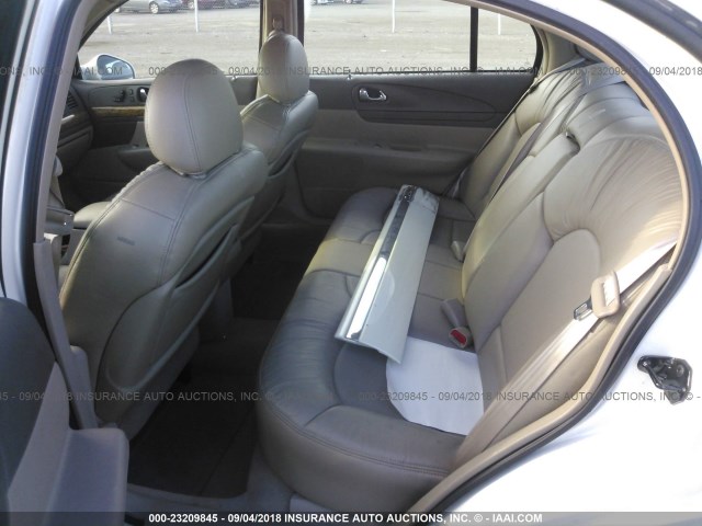1LNHM97VX1Y654287 - 2001 LINCOLN CONTINENTAL  Biały zdjęcie 8