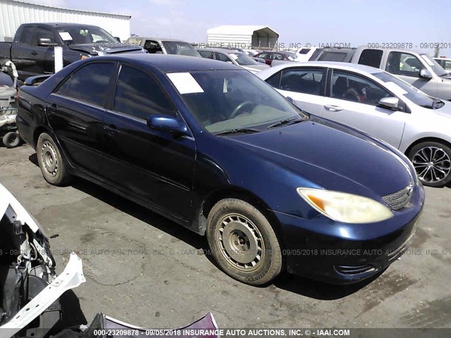 4T1BE32K62U584096 - 2002 TOYOTA CAMRY LE/XLE/SE 蓝色 照片 1