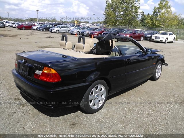 WBABR3346YEG02446 - 2000 BMW 323 CI BLACK photo 4