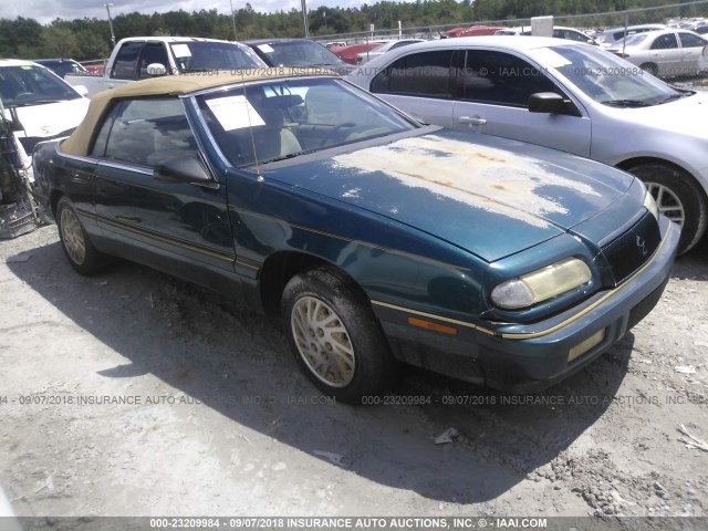 1C3EU4531SF653641 - 1995 CHRYSLER LEBARON GTC Yaşıl foto 1
