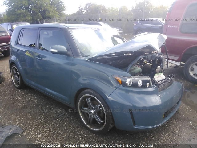 JTLKE50E881034796 - 2008 TOYOTA SCION XB Hellblau Foto 1