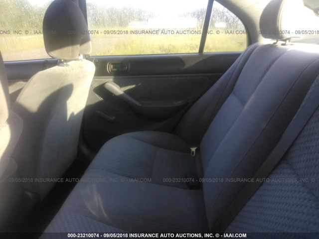 1HGES16345L026096 - 2005 HONDA CIVIC DX VP Boz foto 8