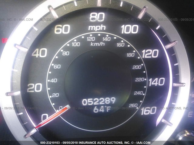 JH4CW2H61CC003944 - 2012 ACURA TSX TECH BLUE photo 7