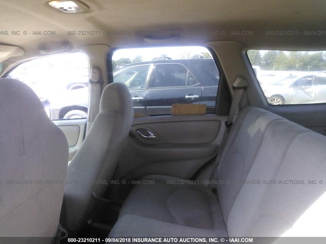 4F2YU06191KM57886 - 2001 MAZDA TRIBUTE DX 绿色 照片 8