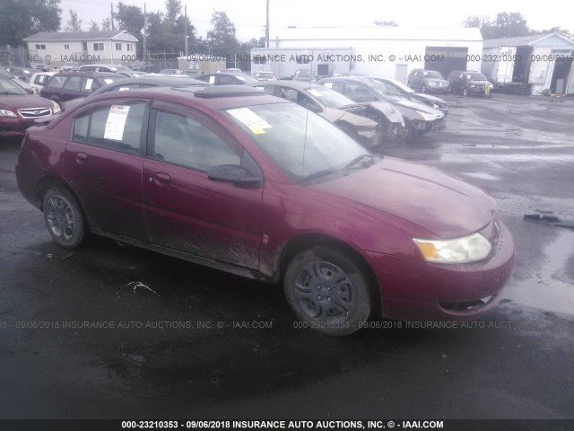 1G8AJ54F14Z186429 - 2004 SATURN ION LEVEL 2 红色 照片 1