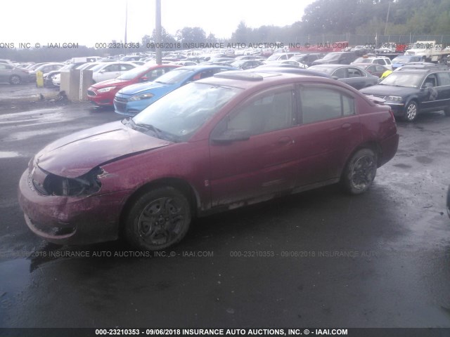 1G8AJ54F14Z186429 - 2004 SATURN ION LEVEL 2 红色 照片 2