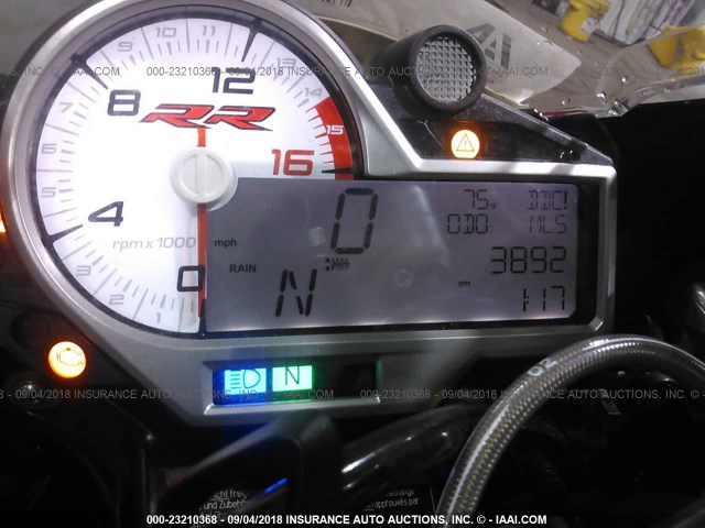 WB10D6005JZ710951 - 2018 BMW S 1000 RR GRAY photo 7