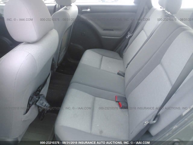 2T1KR32E84C198055 - 2004 TOYOTA COROLLA MATRIX XR GRAY photo 8