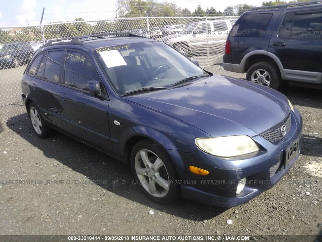 JM1BJ245X31101729 - 2003 MAZDA PROTEGE PR5 蓝色 照片 1