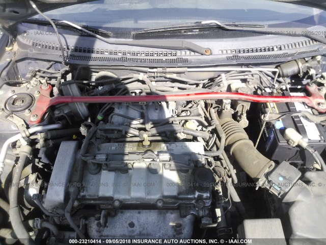 JM1BJ245X31101729 - 2003 MAZDA PROTEGE PR5 蓝色 照片 10