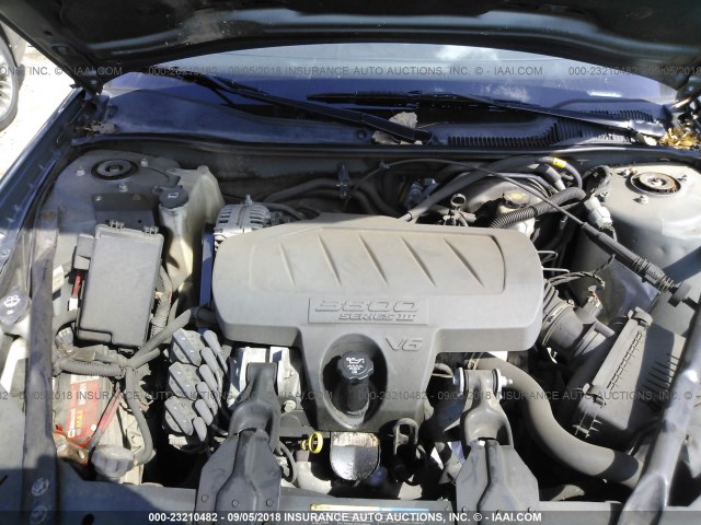 2G2WP552071185019 - 2007 PONTIAC GRAND PRIX Синій фото 10