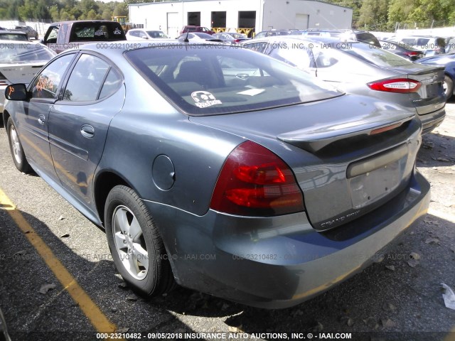 2G2WP552071185019 - 2007 PONTIAC GRAND PRIX Синій фото 3