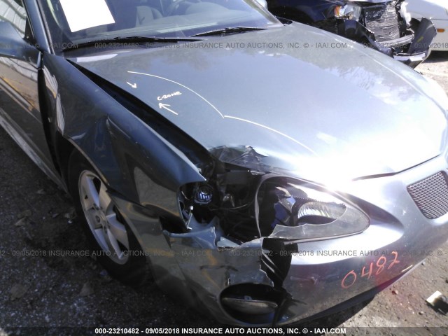 2G2WP552071185019 - 2007 PONTIAC GRAND PRIX Синій фото 6