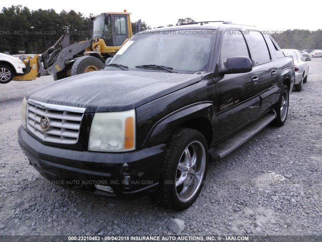 3GYEK63N82G253750 - 2002 CADILLAC ESCALADE EXT BLACK photo 2